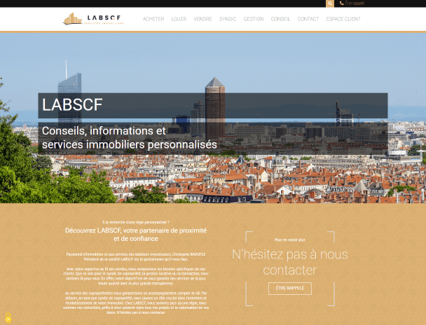 Site internet LABSCF